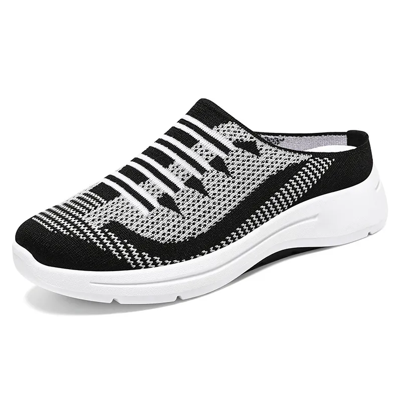 ⏳ Limited time 50% off! 💥Women's Slip-On Open Back Breathable Sneakers（The more you buy, the higher the discount）