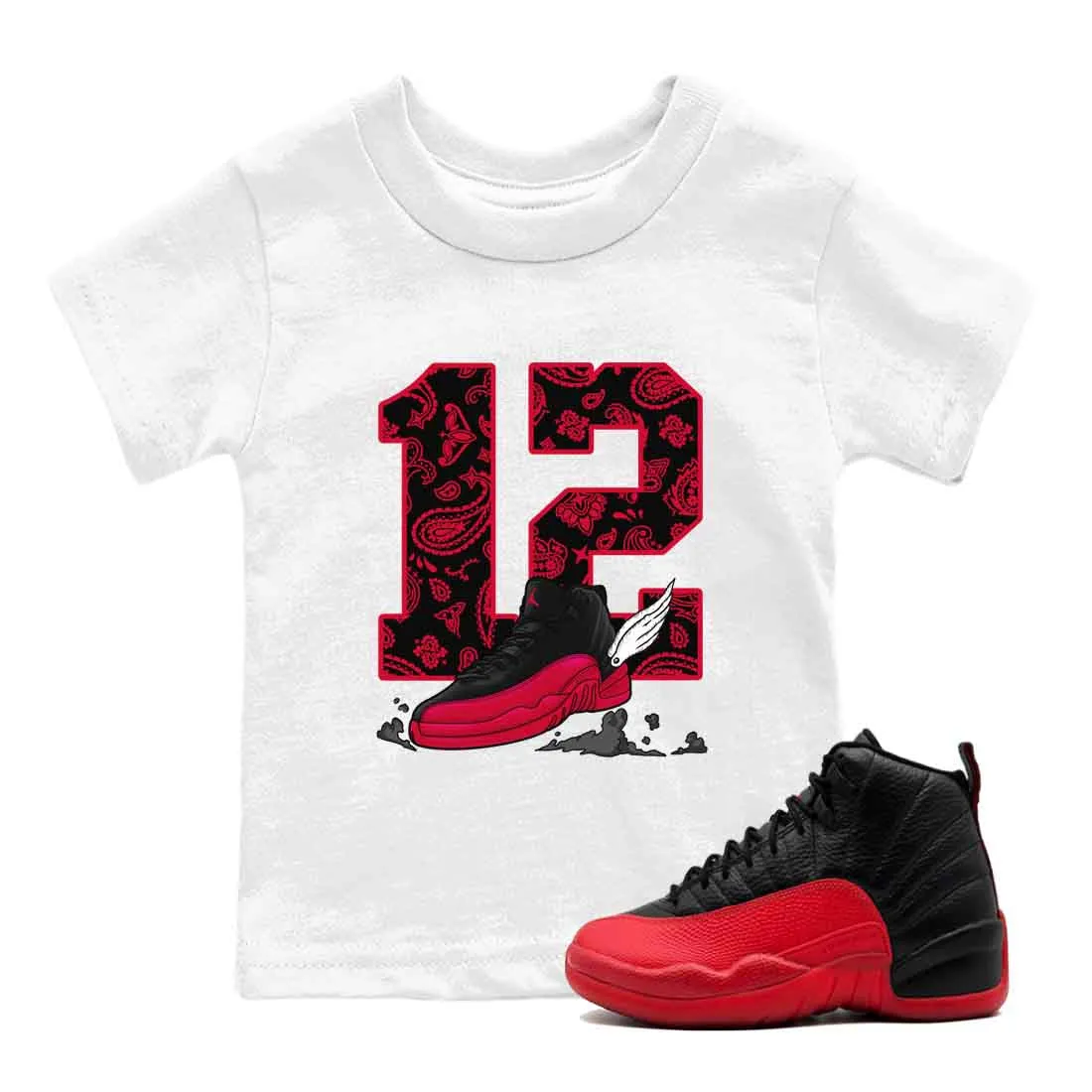 - To Tees Clouds Jordan The Flu Air Sneaker Fly SNRT 12 Seamless delivery Kids Hot deal Game