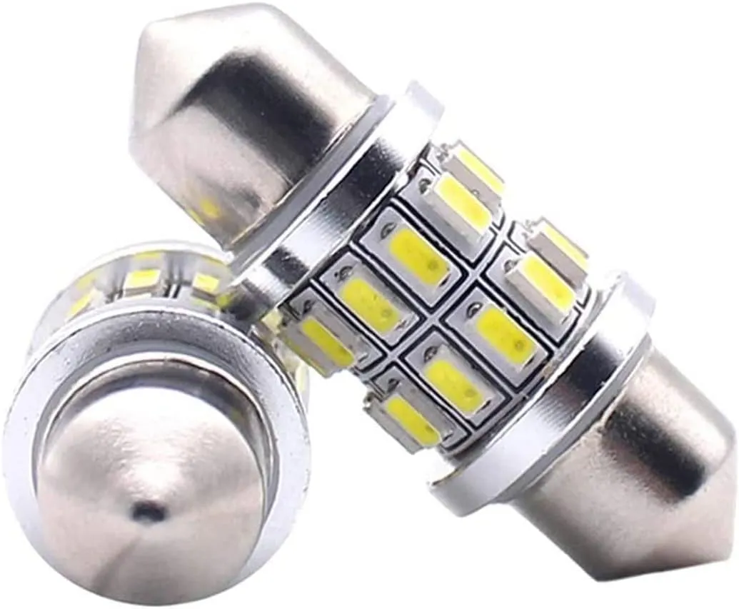31mm Marine LED Festoon Bulbs for Navigation, Boat Anchor & Mast Masthead Lights, Super Bright 12V 2PCS