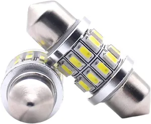 31mm Marine LED Festoon Bulbs for Navigation, Boat Anchor & Mast Masthead Lights, Super Bright 12V 2PCS