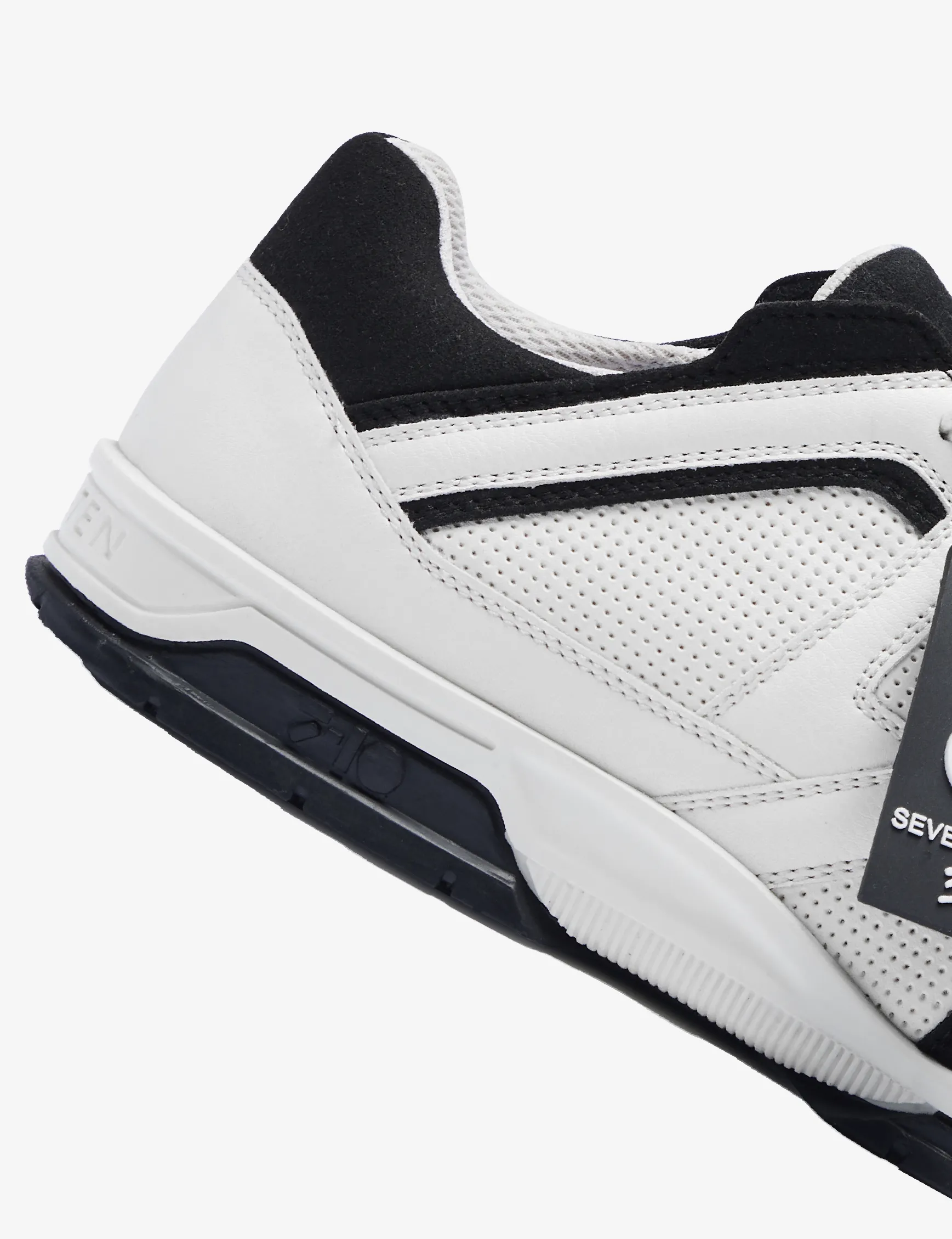 731 Black & White Dice Low-Top Sneakers