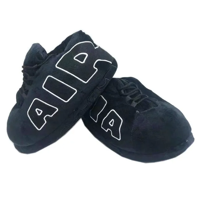 96 Black Slippers