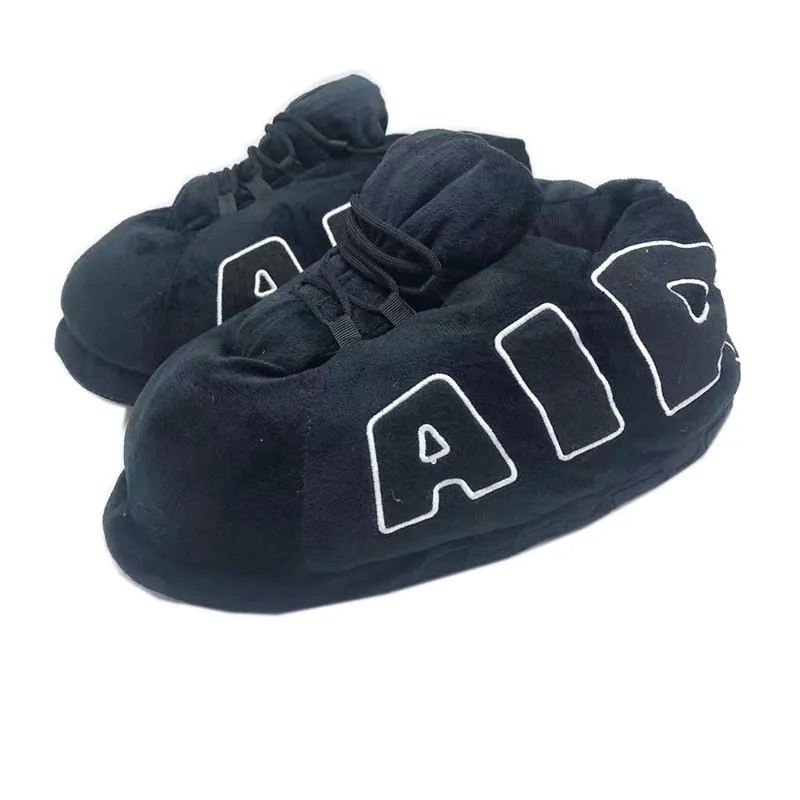 96 Black Slippers
