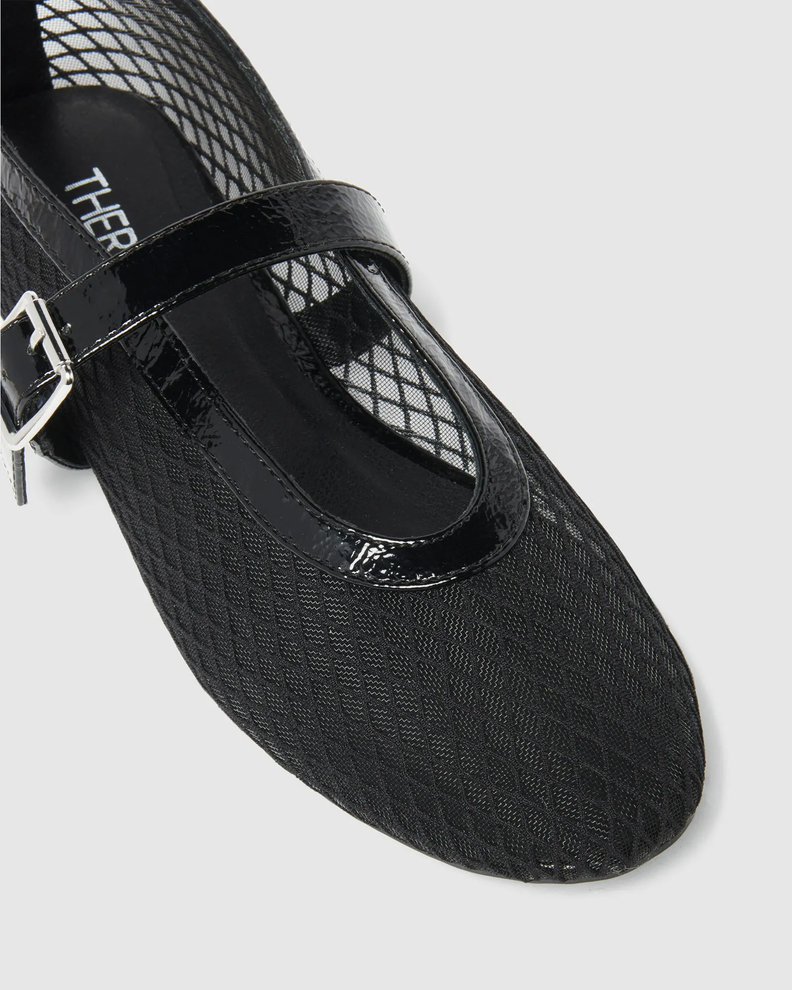 Addie Ballet Flats in Black