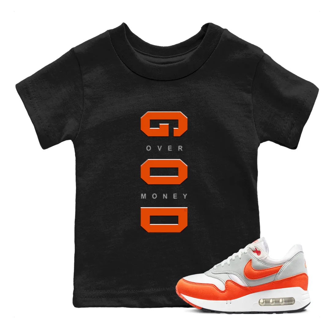 Air Over 1 Shipping guarantee God Money Cosmic SNRT Max Tees Kids - Sneaker Clay Seasonal sale