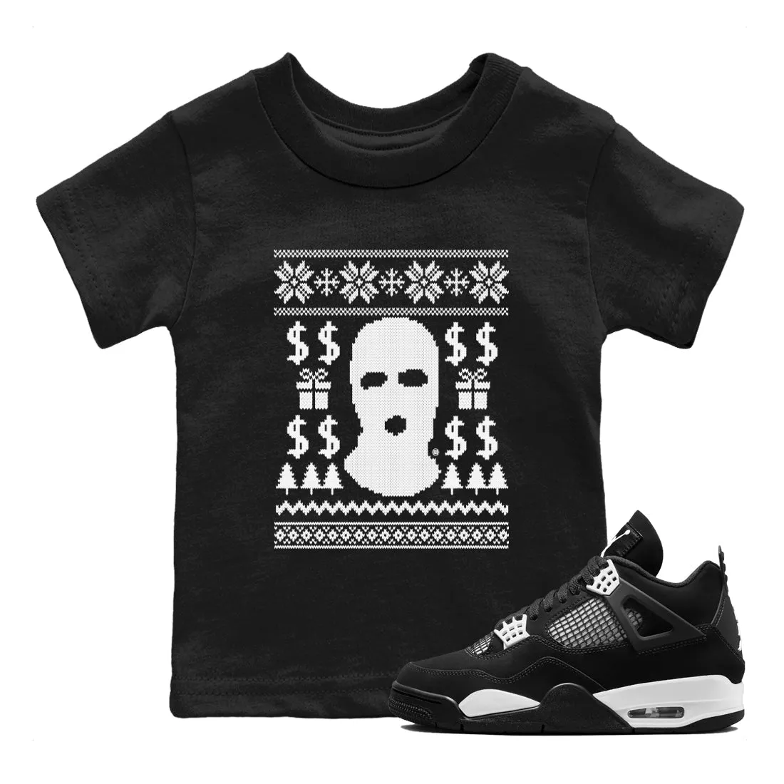 Air - White Gangster Ugly SNRT 4 Tees Worldwide delivery Sneaker Sweater Thunder Jordan Elegant Kids