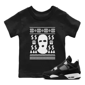Air - White Gangster Ugly SNRT 4 Tees Worldwide delivery Sneaker Sweater Thunder Jordan Elegant Kids