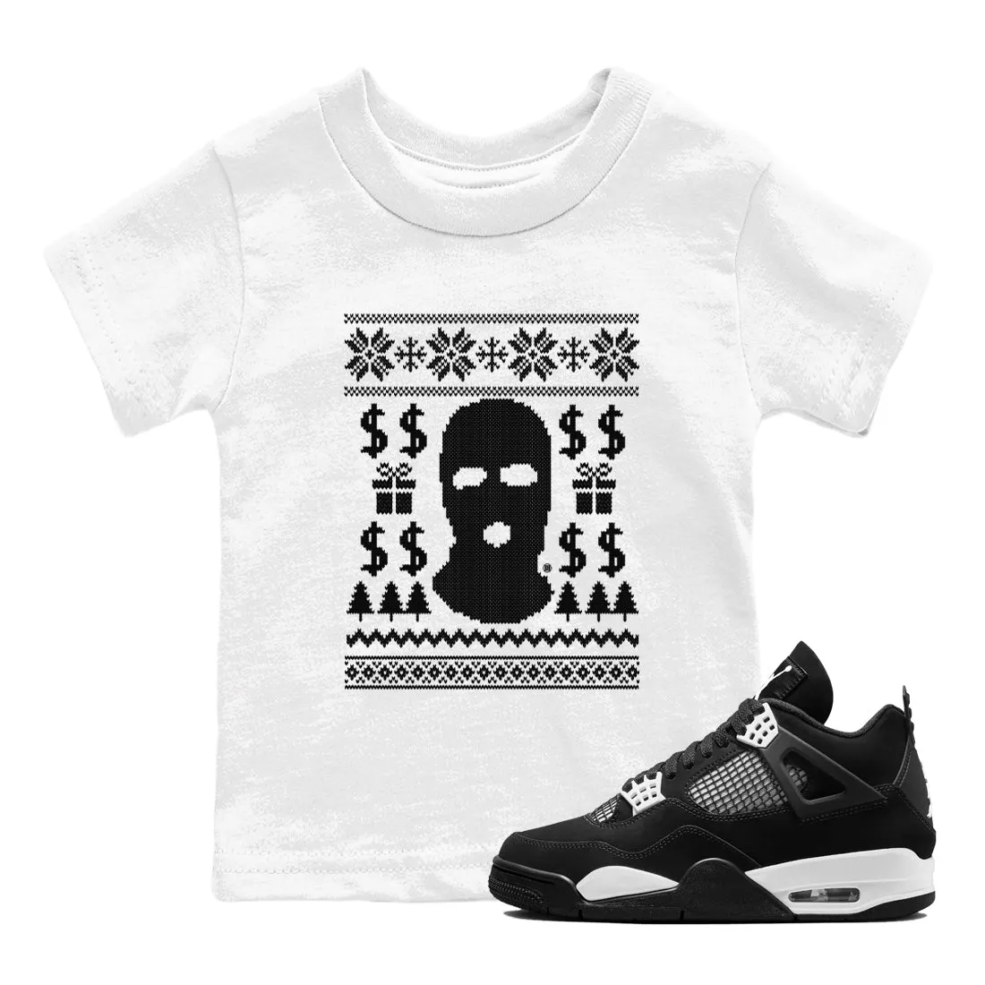 Air - White Gangster Ugly SNRT 4 Tees Worldwide delivery Sneaker Sweater Thunder Jordan Elegant Kids