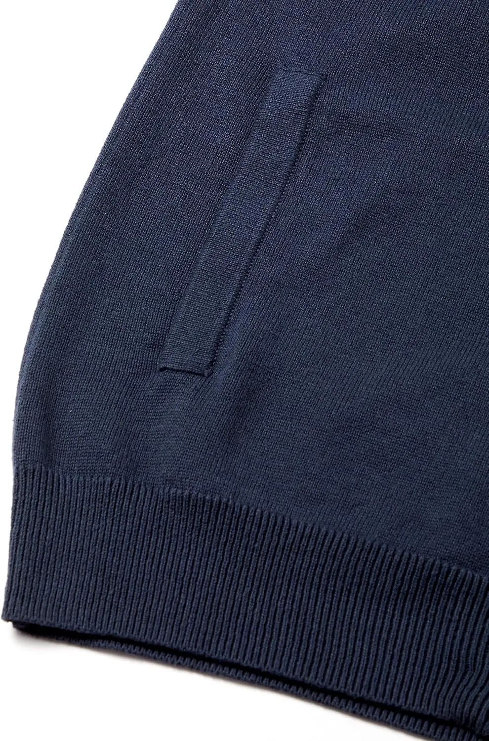 Amazon Essentials Men's Full-Zip Cotton Sweater