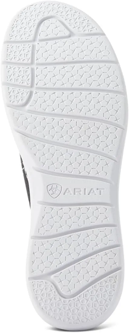ARIAT Mens Hilo Washed Grey Denim Casual Shoe