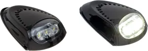 Attwood 6523BK7 LED Boat Docking Light, Black Finish, Set of 2