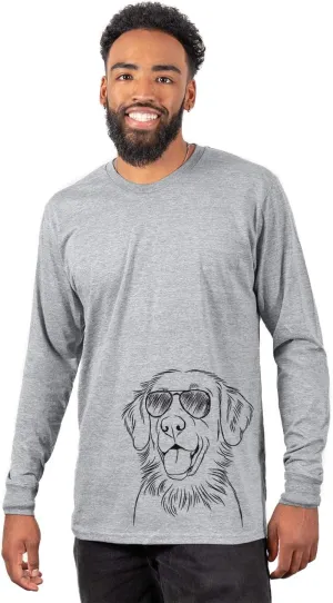 Aviator Raisin The Flat-Coated Retriever Dog Triblend T-Shirt