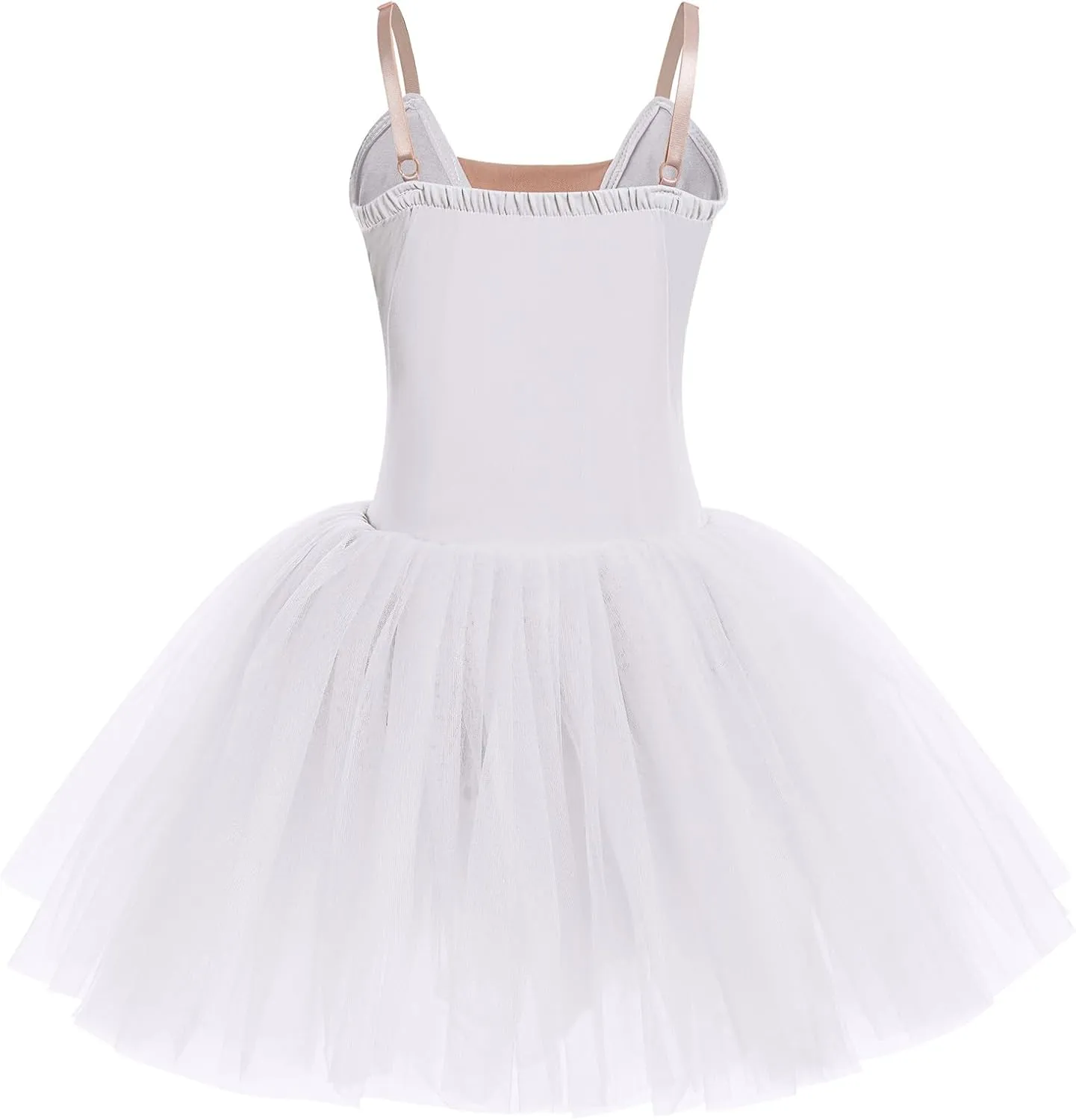 Ballerina Costume Toddler Dance Leotard Ballet Dress Camisole Bodysuit Maxi Tulle Tutu Dance Costume Kid Dancewear