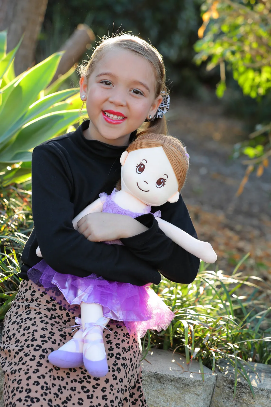 Ballerina Plush Doll - Lavender