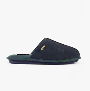 Barbour FOLEY Mens Slippers Navy