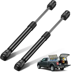 BDFHYK C16-10334 9.8inch 22lbs (100N) Gas Shocks Struts Lift Support for Camper Rear Window Toolbox Cabinets Tonneau Cover Lift Supports Bench Lids Basement Door Boat Hatch etc, Set of 2