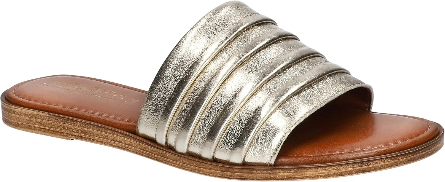 Bella Vita Women's Rya-Italy Flat Sandal
