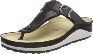 Berkemann Women's Flip Flops, Black 901, 9