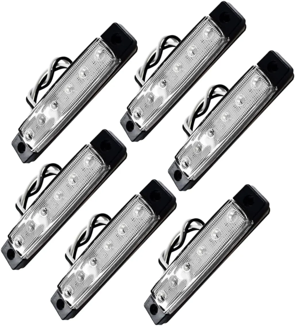 BESPORTBLE 12pcs Boat Navigation Lights Leds Lights for Boat Kayak Material Visibility at Night Trucks Trailers