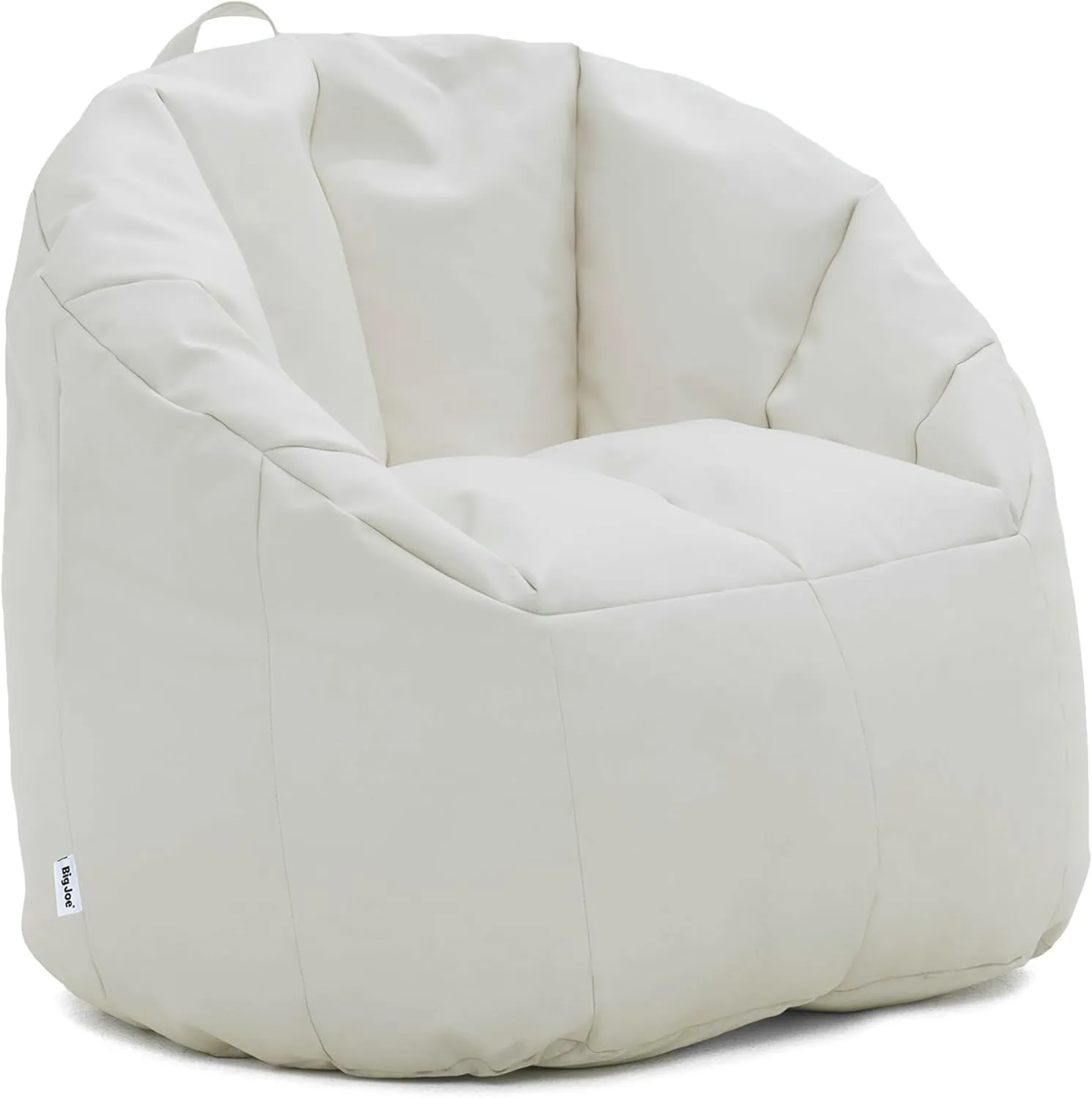 Big Joe Milano Outdoor Beanbag Chair White Marine