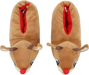 Bioworld Youth Brown Plush Slippers