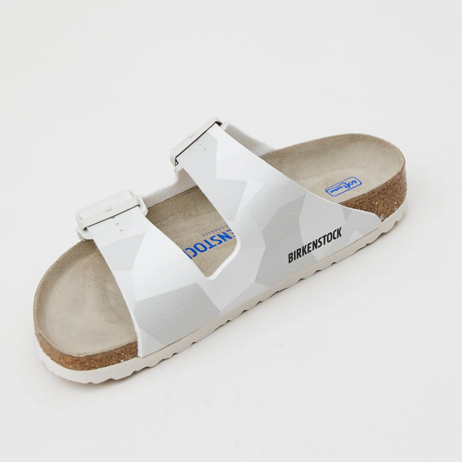 Birkenstock Arizona Winter White Watercolour Sandals