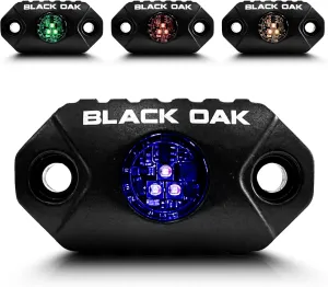 Black Oak LED Marine LED Boat lights RGB Marine Accent Lights, Fishing Lights, Boat Courtesy Lights, Deck Lights for Fishing, Pontoon, Yacht, Sailboat (Controller Sold Separately)