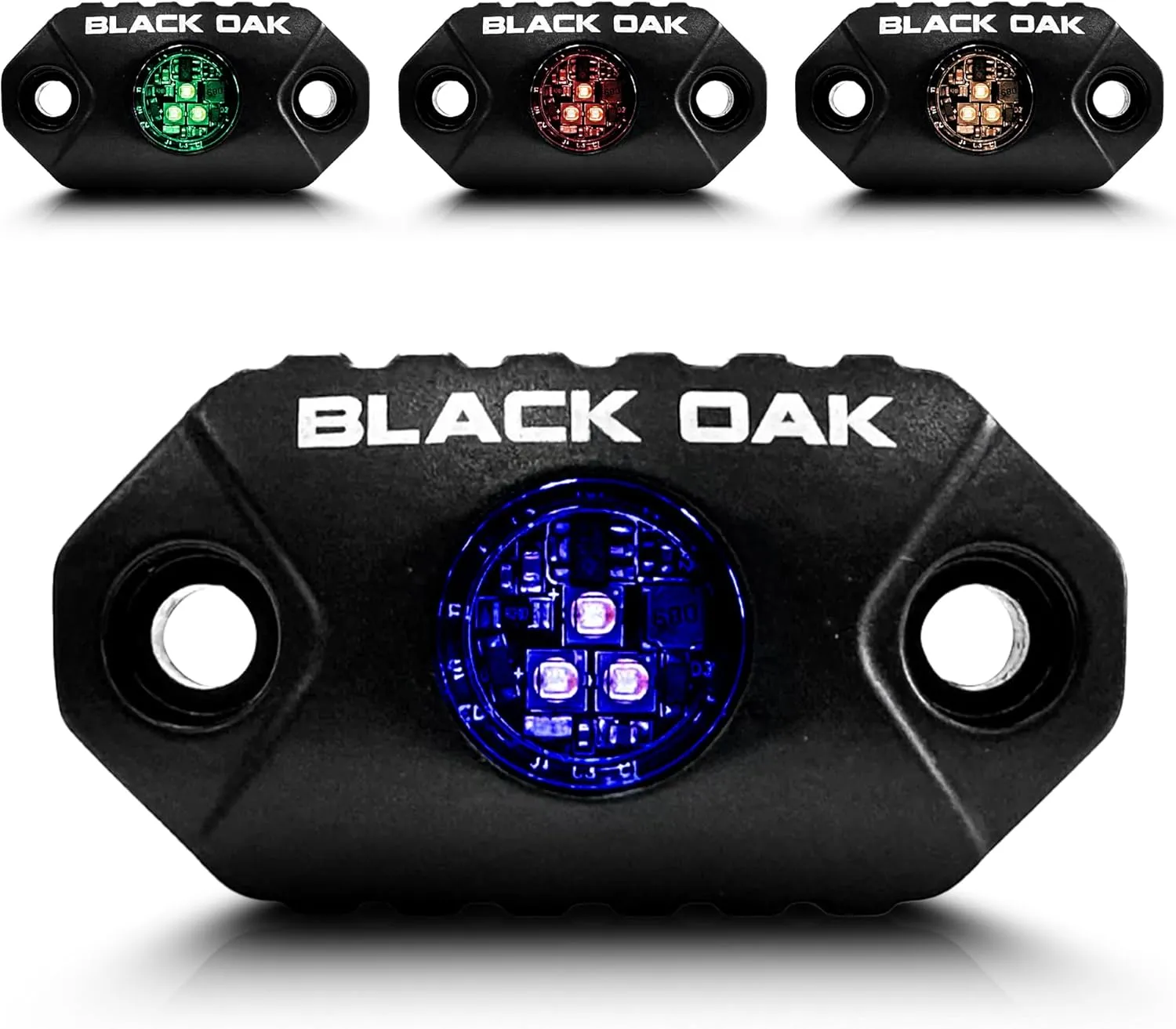 Black Oak LED Marine LED Boat lights RGB Marine Accent Lights, Fishing Lights, Boat Courtesy Lights, Deck Lights for Fishing, Pontoon, Yacht, Sailboat (Controller Sold Separately)