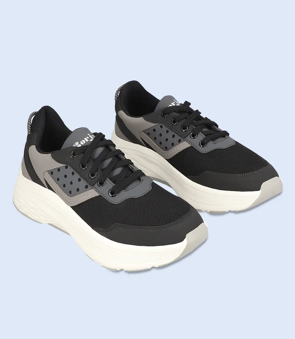 BM6722-BLACK-Men Sneakers