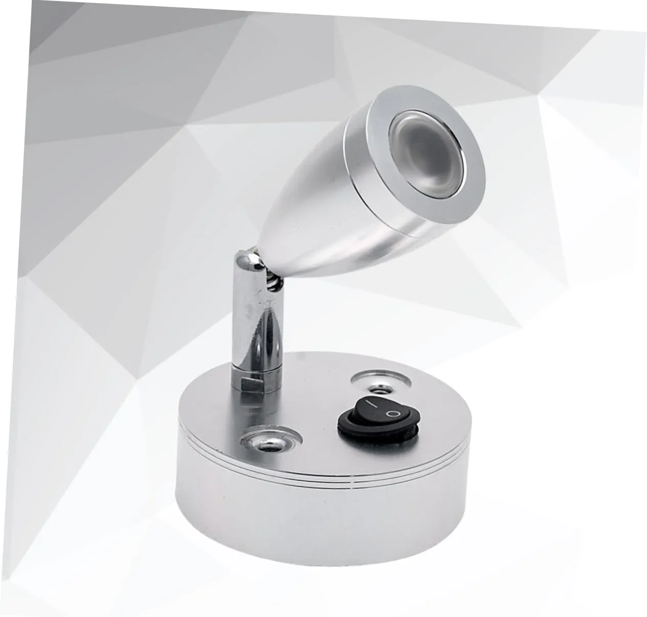 Boat Reading Lights Marine 3000k 3w 12v with Brushed Nickel Lampshade for Cabin