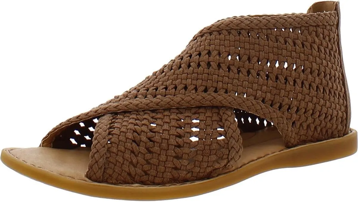 BORN Women's Comfortable IWA Macram Leather Sandal