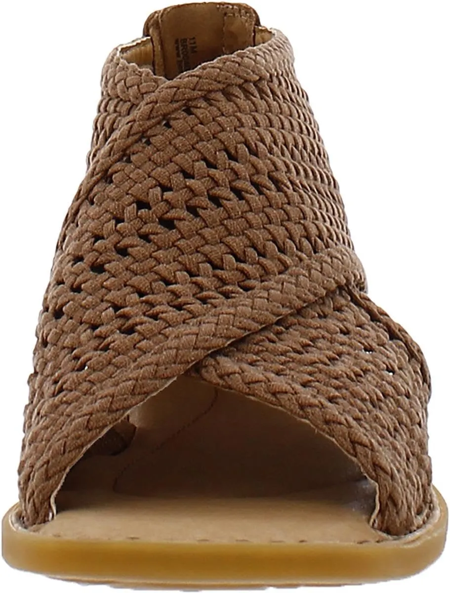 BORN Women's Comfortable IWA Macram Leather Sandal
