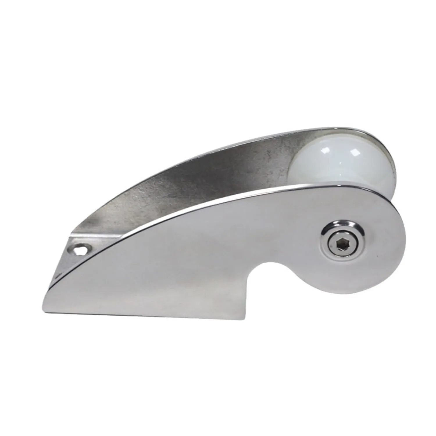 Bow Roller for A Boat Bow Anchor Bracket Bow Anchor Stainless Steel Bow Anchor Roller Bracket Ship Accessories(165 * 62 * 72mm with Screws)