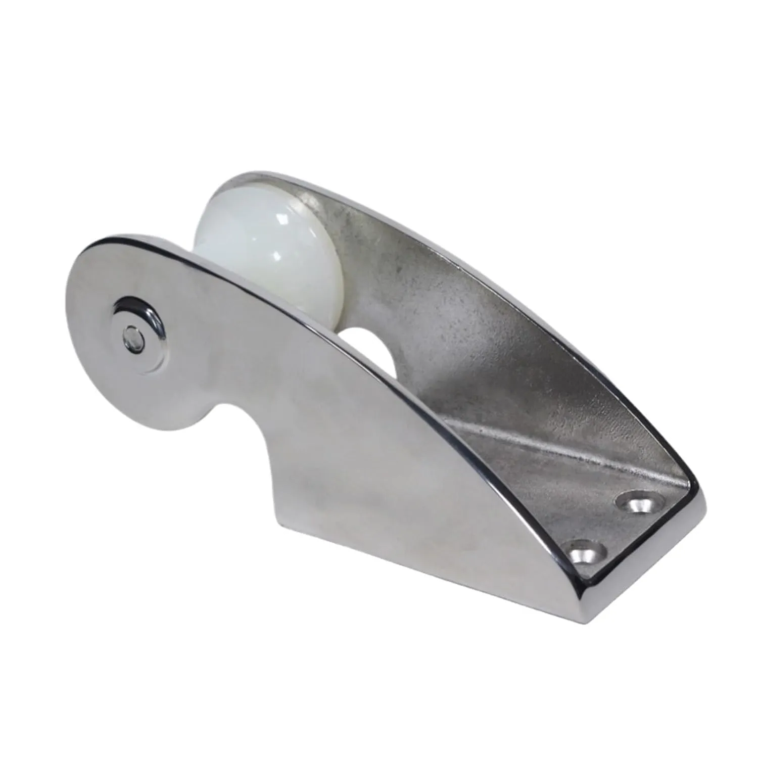 Bow Roller for A Boat Bow Anchor Bracket Bow Anchor Stainless Steel Bow Anchor Roller Bracket Ship Accessories(165 * 62 * 72mm with Screws)