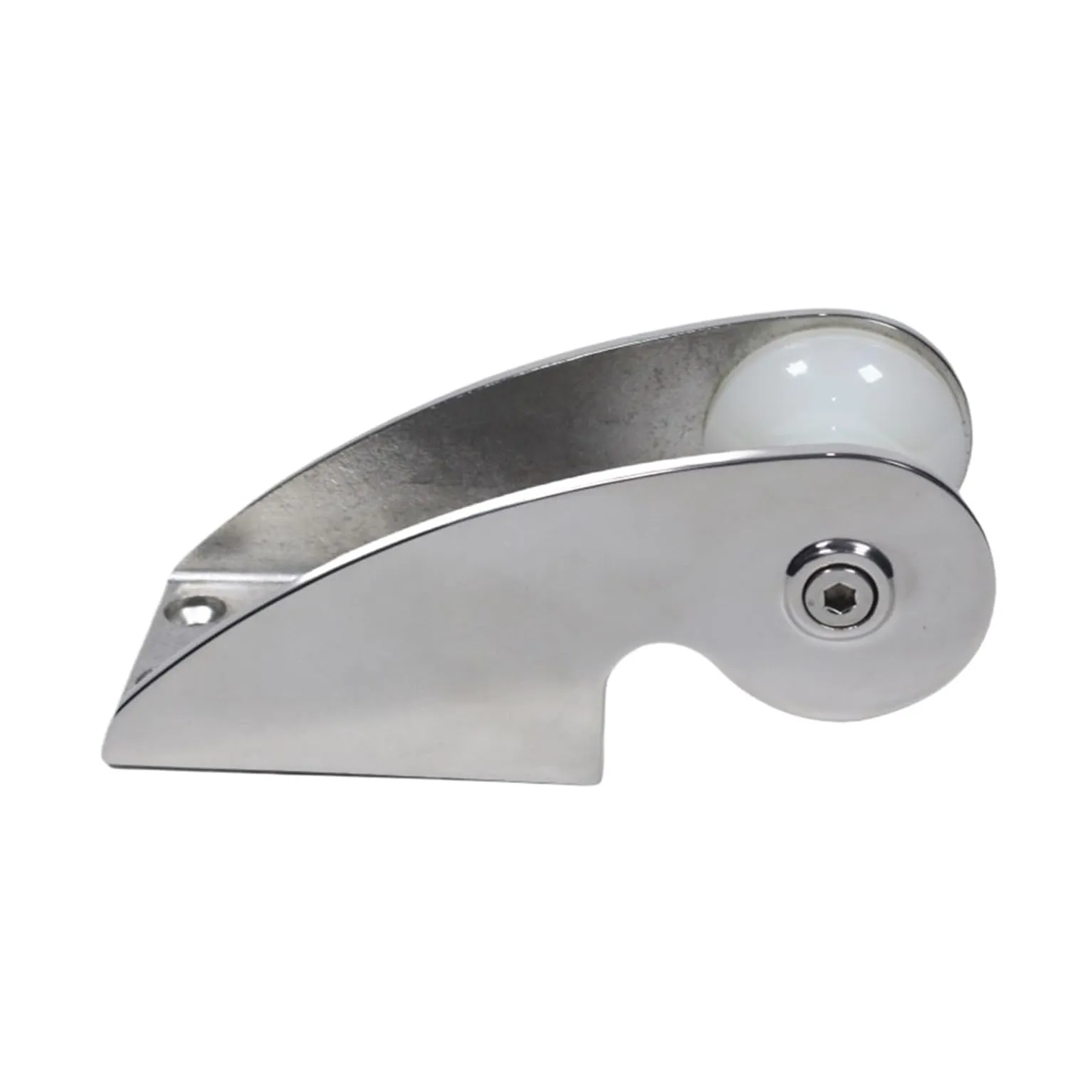 Bow Roller for A Boat Bow Anchor Bracket Bow Anchor Stainless Steel Bow Anchor Roller Bracket Ship Accessories(165 * 62 * 72mm with Screws)