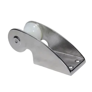 Bow Roller for A Boat Bow Anchor Bracket Bow Anchor Stainless Steel Bow Anchor Roller Bracket Ship Accessories(165 * 62 * 72mm with Screws)