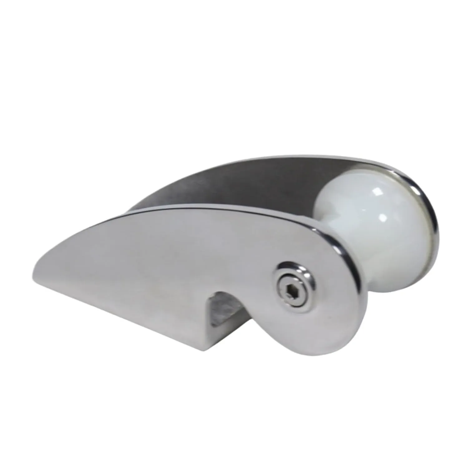 Bow Roller for A Boat Bow Anchor Bracket Bow Anchor Stainless Steel Bow Anchor Roller Bracket Ship Accessories(165 * 62 * 72mm with Screws)