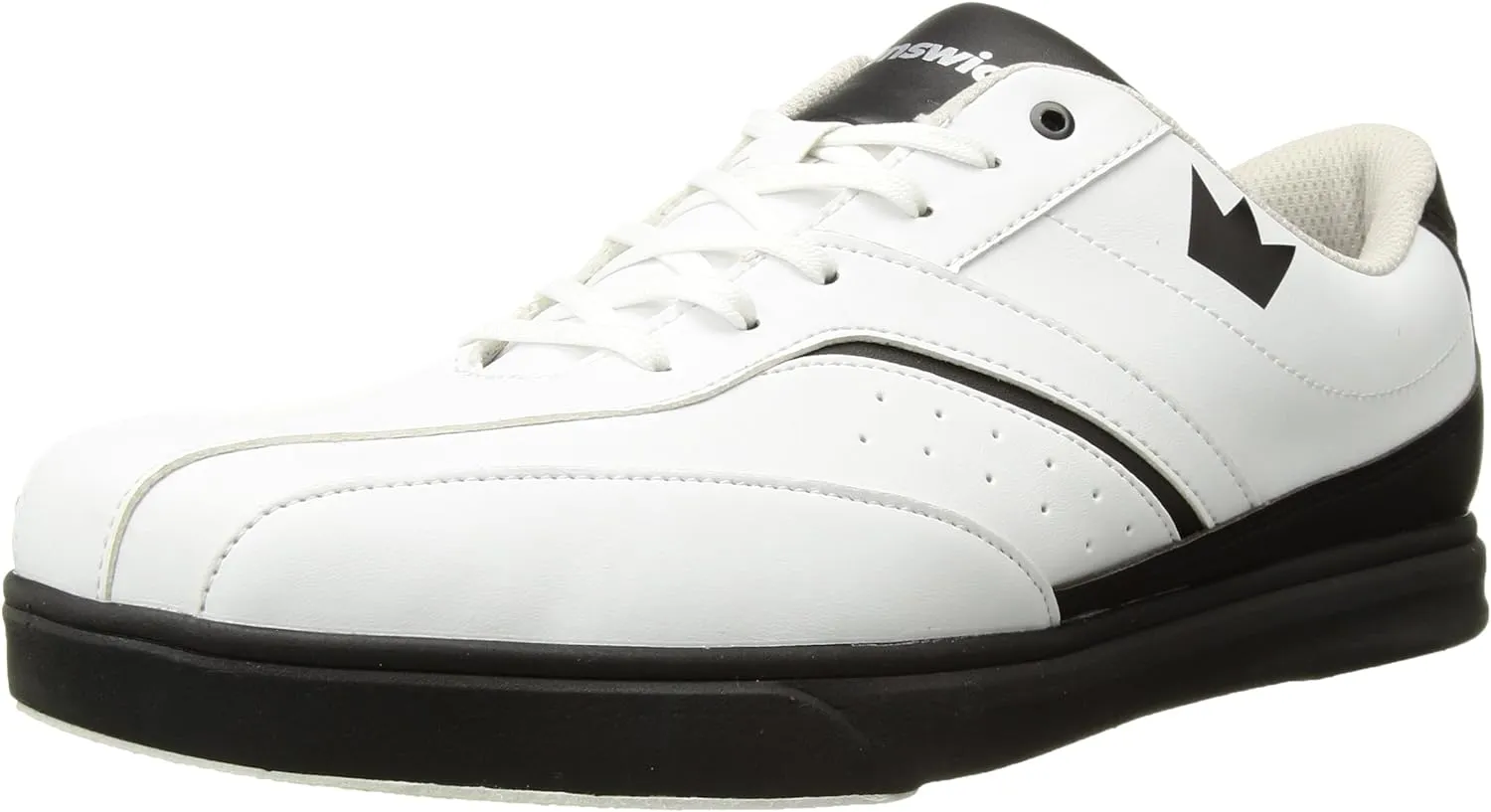Brunswick Vapor Mens Bowling Shoe White/Black