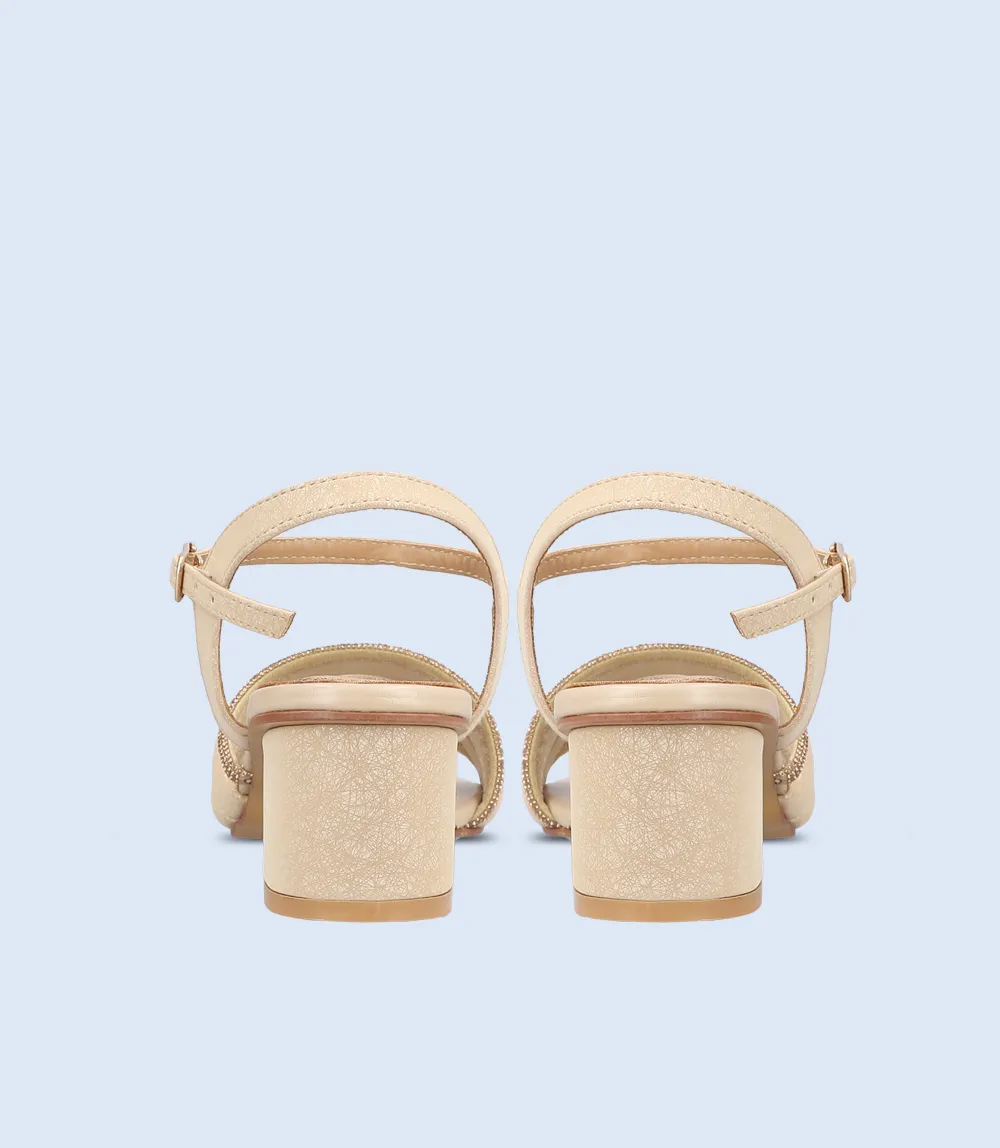BW9362-NUDE-Women Sandal Heels