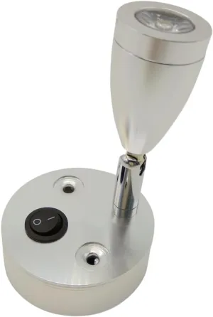 Camper Light Bulbs Warm White 3000k for Rv Trailer with Brushed Nickel Lampshade