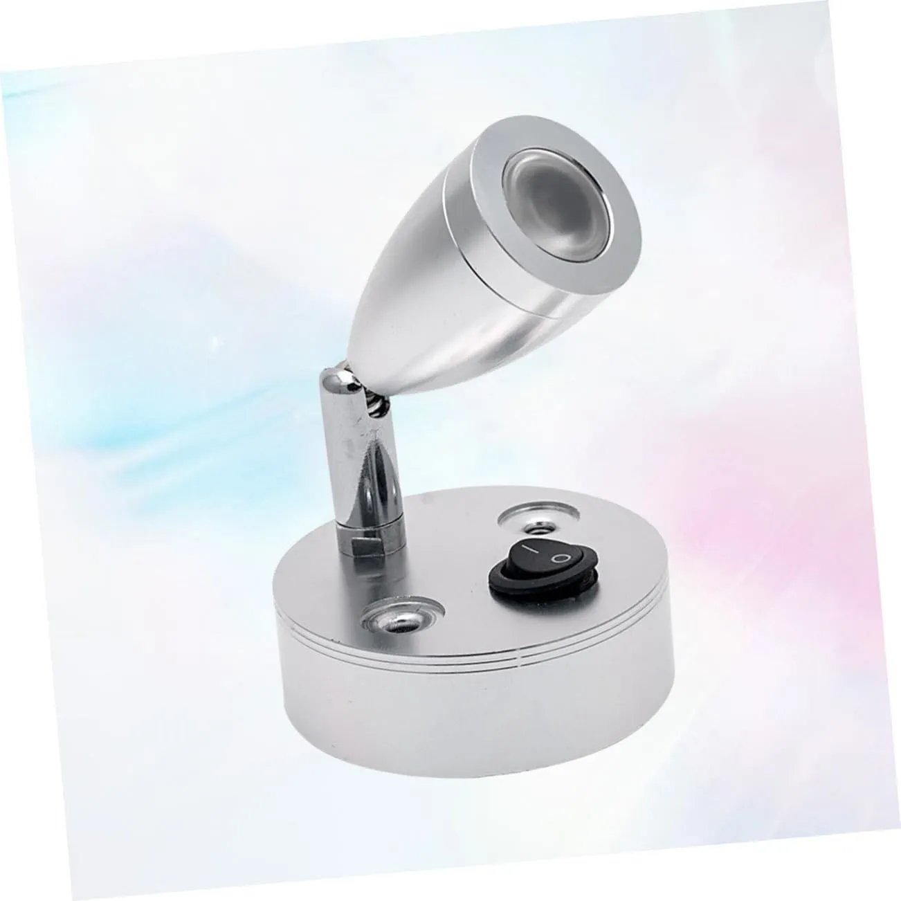 Camper Light Bulbs Warm White 3000k for Rv Trailer with Brushed Nickel Lampshade