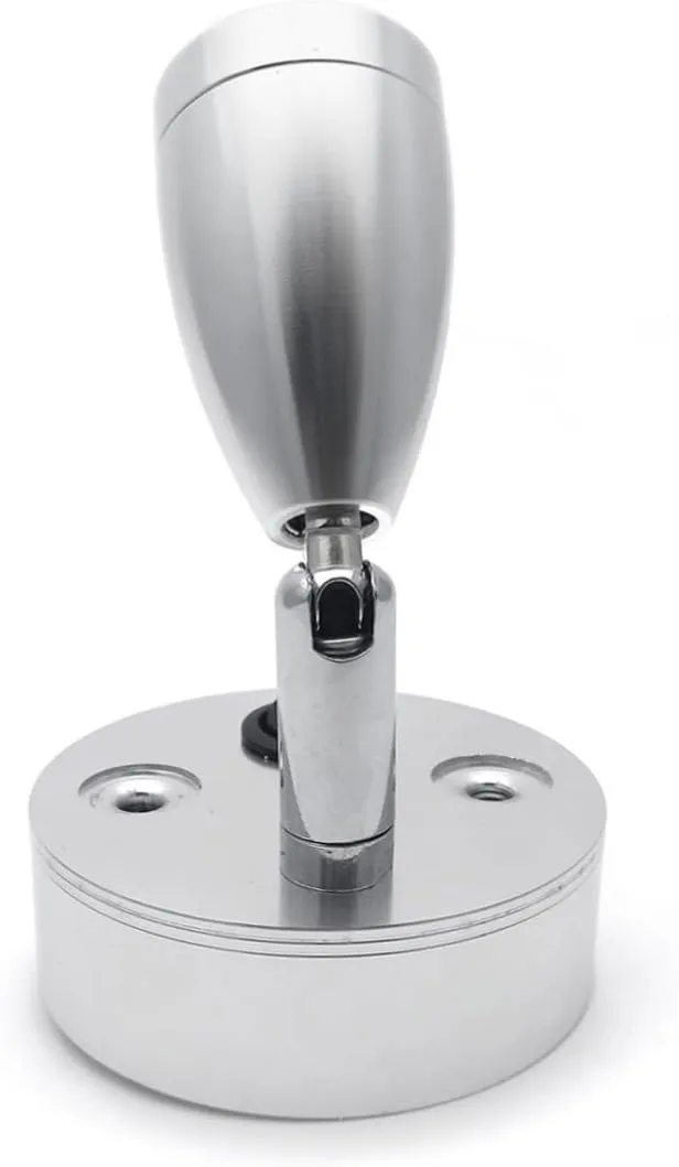 Camper Light Bulbs Warm White 3000k for Rv Trailer with Brushed Nickel Lampshade