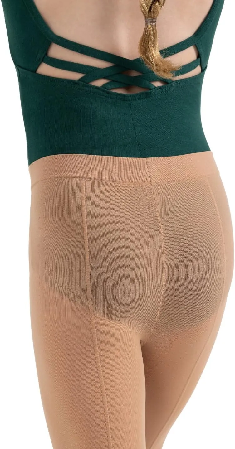 Capezio Girls Ultra Soft™ Transition Tight® With Back Seam - GirlsTight