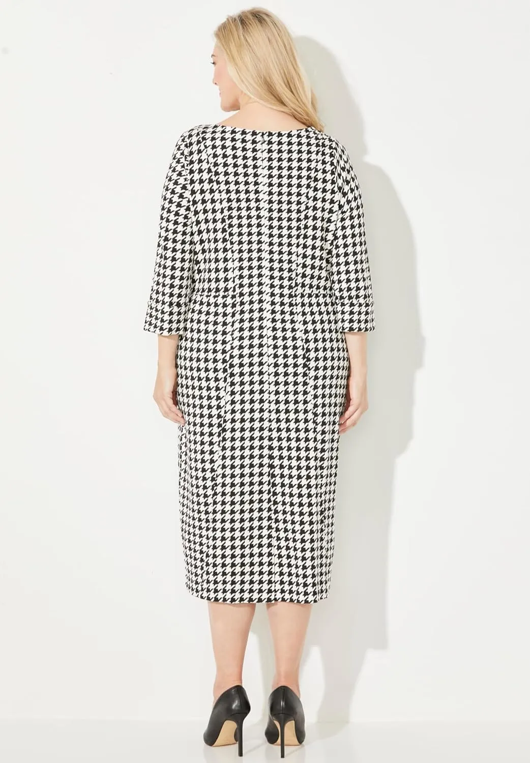Catherines Women's Plus Size Liz&Me Ponte Knit Dress