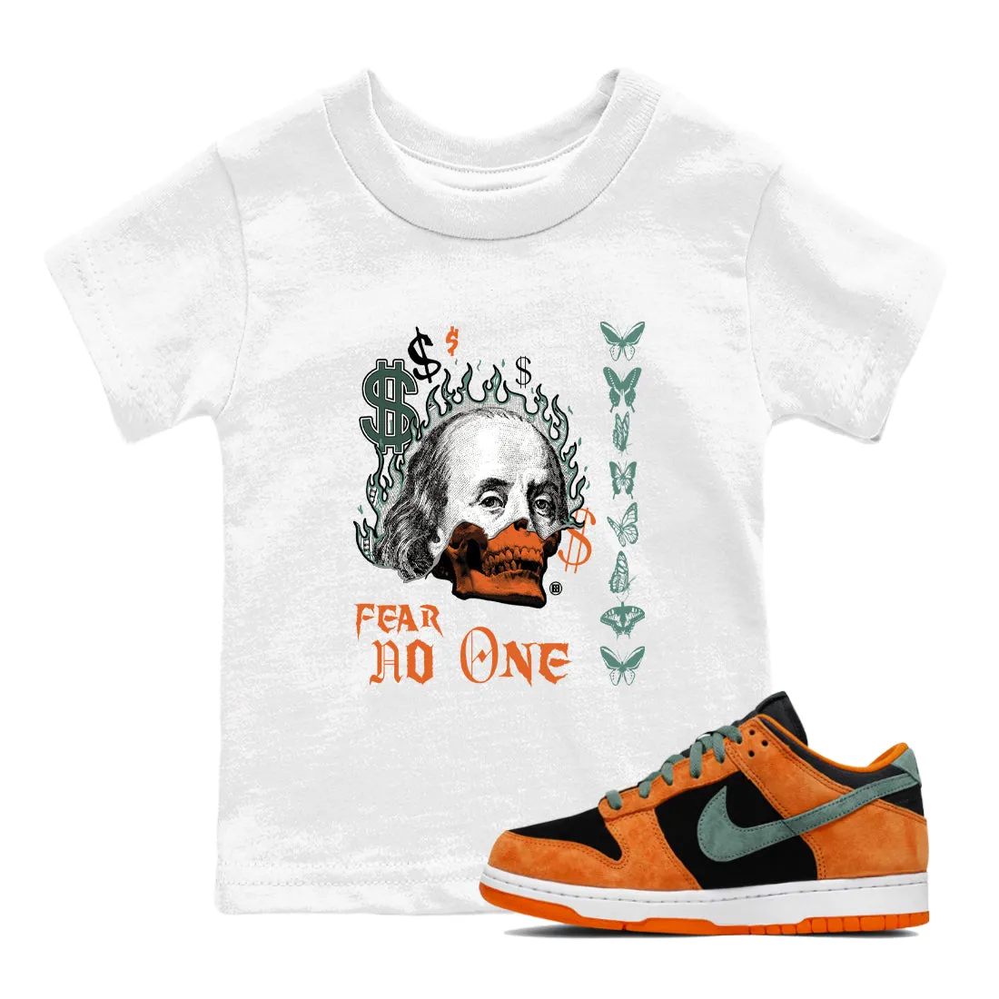 Ceramic Tees One Exclusive collection Low-priced Sneaker Dunk Fear - No SNRT Kids
