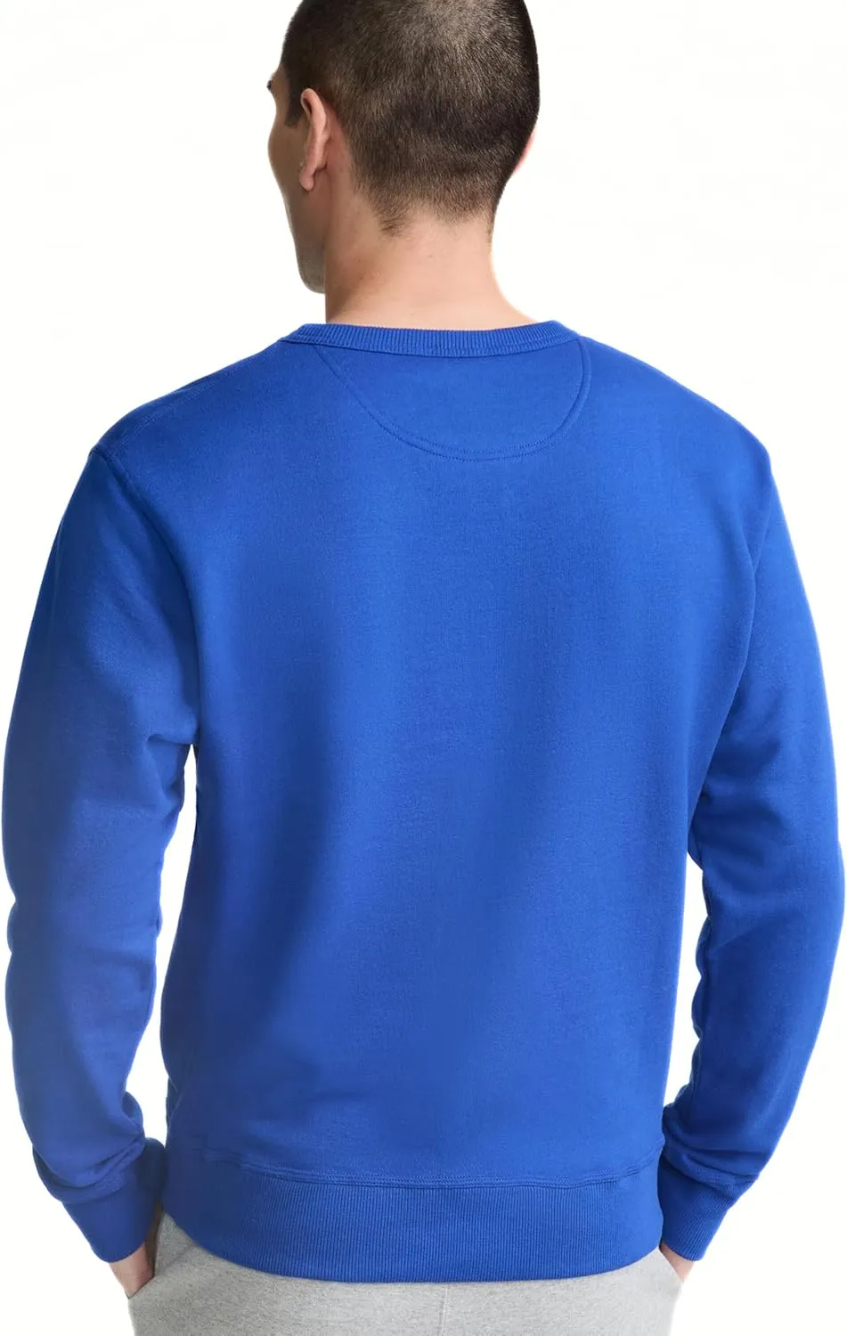 Champion Men's Sweatshirt, Powerblend, Fleece Midweight Crewneck Sweatshirt (Reg. Or Big & Tall)