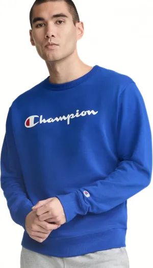 Champion Men's Sweatshirt, Powerblend, Fleece Midweight Crewneck Sweatshirt (Reg. Or Big & Tall)