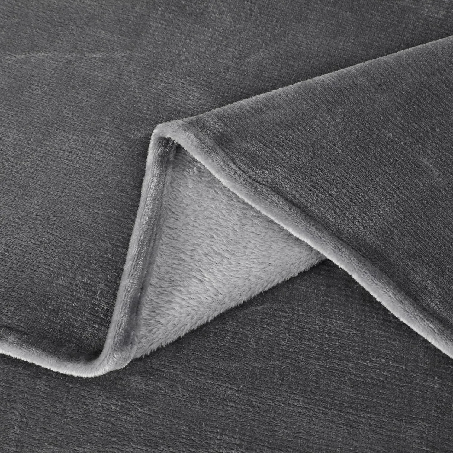 Chezmoi Collection Extra Soft Fleece Sheet Set California King, Microplush Non-Pilling Velvety Bed Sheet, Deep Pocket - Lightweight All Season Warmth, California King, Gray