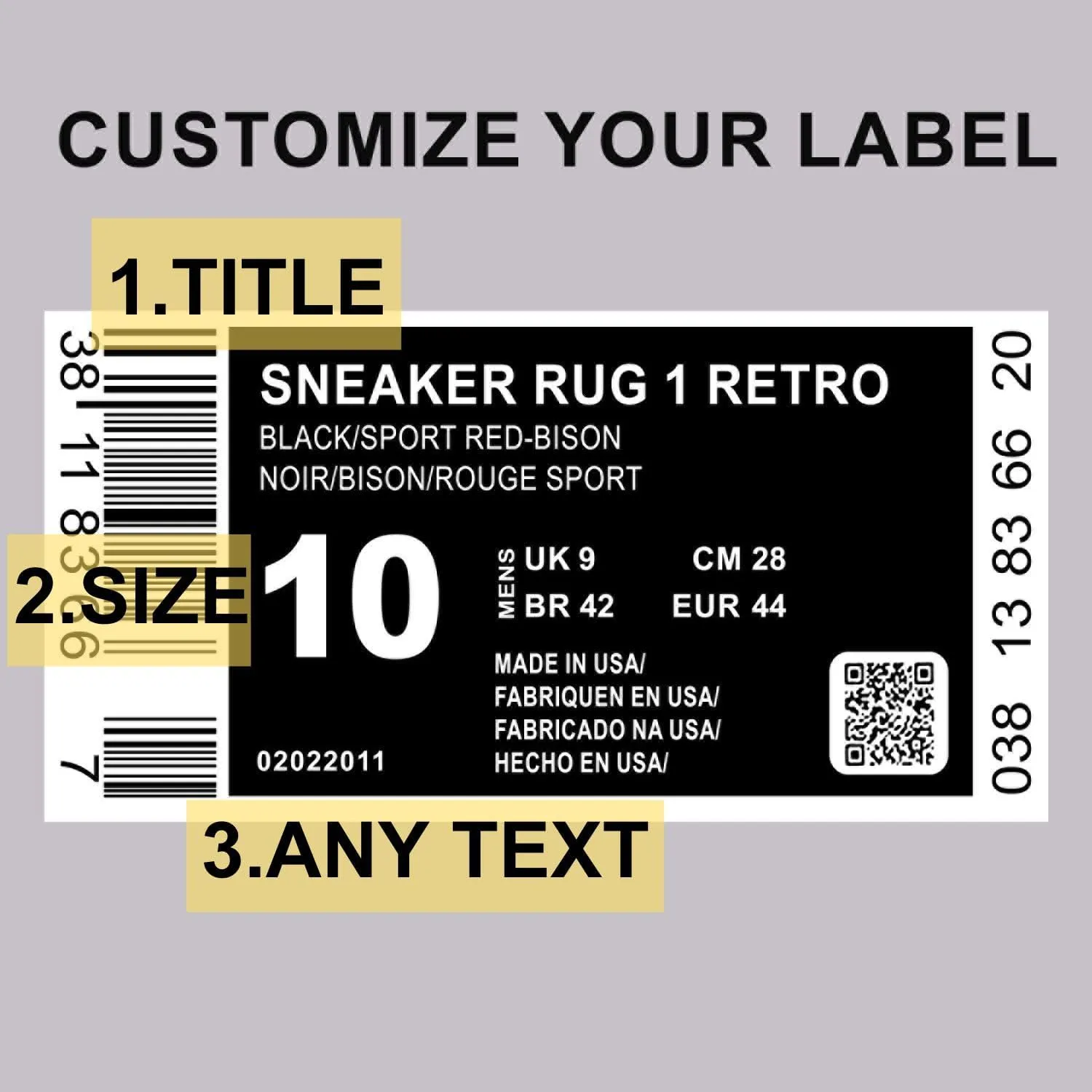 CHILL ME Custom Sneaker Canvas Wall Art Personalized Poster Sneaker Label Shoe size Sneaker Art Sneaker Painting Wrapped sneaker Hanging wall art Sneaker Posters Living Room Bedroom Home Decor CV83