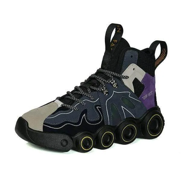 Comfy Mens Running Shoes - Roller Skate Design